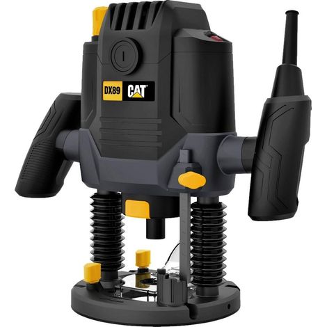 Fresatrice CAT DX89 da 2100 W, alimentazione 230 V, controllo velocità 0-60 mm (1/9)