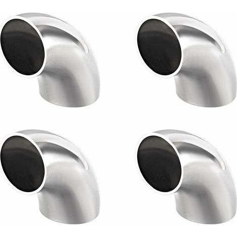 Bezugsquellenkarte 304 Edelstahl-Rohrverschraubung Langradius 90°-Winkel Stumpfschweißung Außendurchmesser mm, 1-1/4", 4 Stück (1/5)