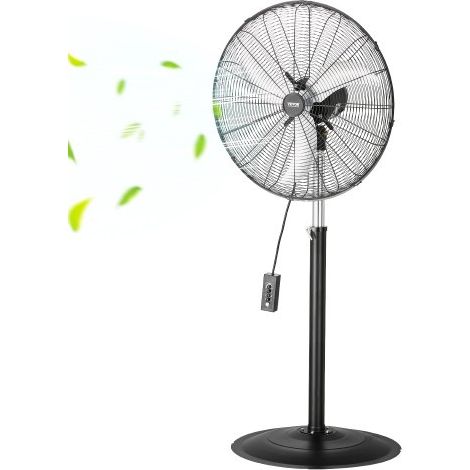 Ventilateur sur pied industriel - 600 mm ventilateur oscillant à (1/5)
