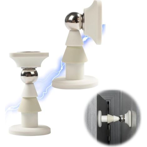 Butee Porte Magnetique Silicone sans Perçage (1/2)