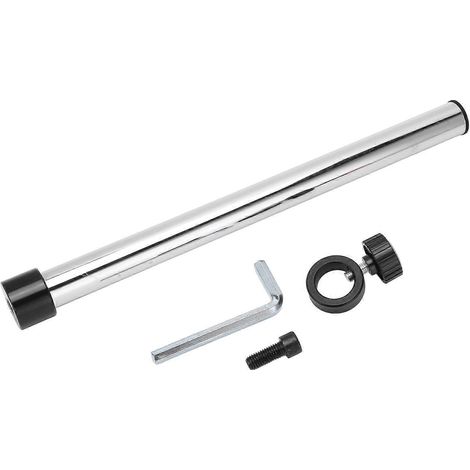 Mikroskop-Plattform-Kameratischstativ, Durchmesser 25 mm, Länge 340 mm, Halterung für Binokular- und Triokularstativ
