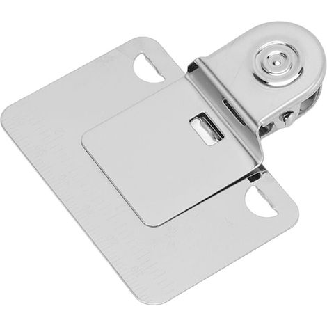 Messklemme/Halter aus Edelstahl – Einfache Handhabung, präzise Messwerte, Messwerkzeug für die Holzbearbeitung und exaktes Positionierwerkzeug mit hoher Widerstandsfähigkeit (1/5)