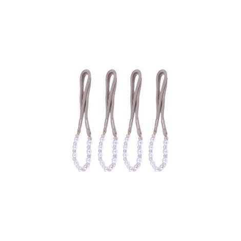 Attaches de rideaux perlées avec supports pour la décoration de rideaux de bureau (1/5)