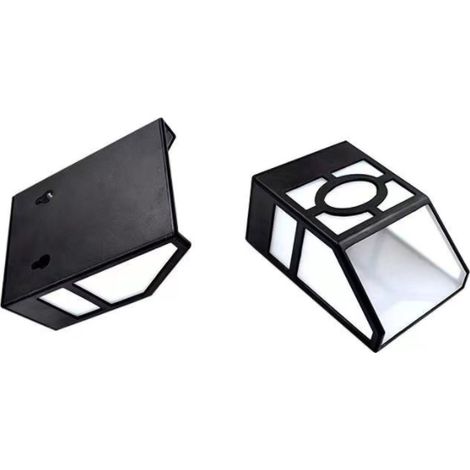 Apliques solares de pared para uso exterior (2 unidades) (1/5)