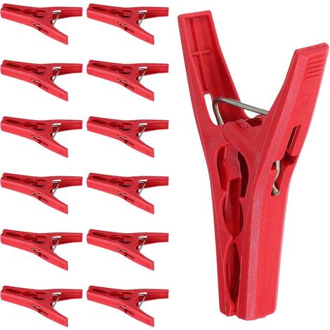 Clips de support en plastique pour treillis de tomates (50 pièces) (1/5)