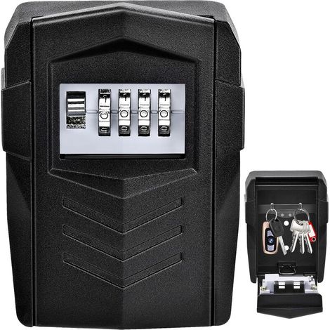 Cassaforte a muro di grande capacità con serratura a combinazione a 4 cifre, per uso interno ed esterno, ufficio, garage e altro ancora - AquaForge (1/4)