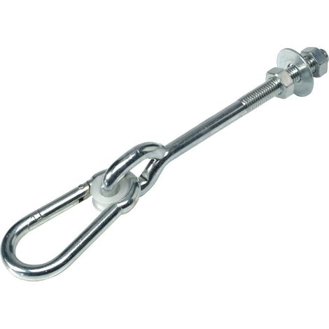 Schaukelhaken Wickey M12 mit Karabiner für Spielgeräte