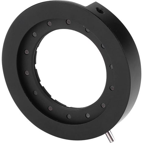 Microscope SK25 - Diaphragme optique à iris réglable, objectif adaptateur d'ouverture avec socle (1/5)