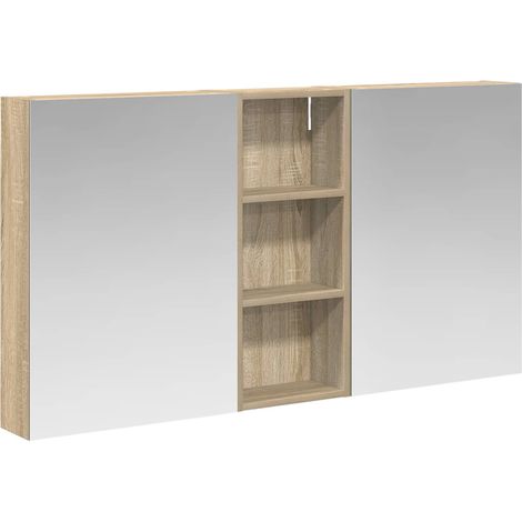 Maison Exclusive - Badezimmerschrank-Set 3 pcs 130 x 14,5 x 70 cm