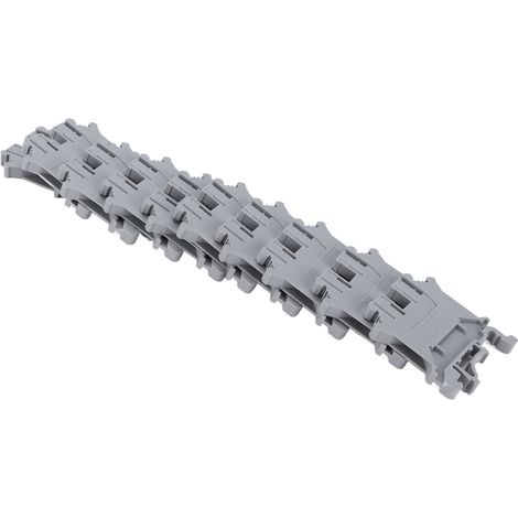 Lot de 100 borniers à vis en cuivre pour montage sur rail DIN, 800 V, 32 A, Royaume-Uni - 3N (1/5)