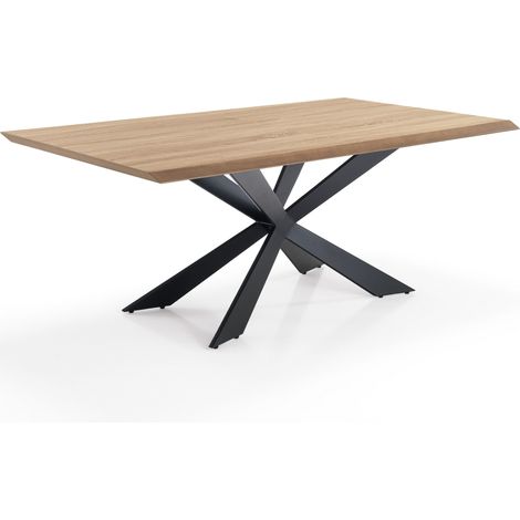 Mesa superior efecto madera con acabado de fresno cm Al.76 x P.100 x L.200 (1/3)