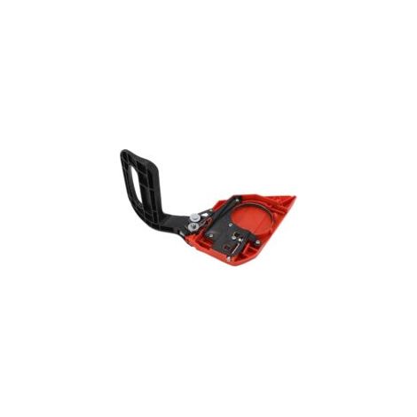 Leva del freno per motosega. Pezzo di ricambio per il coperchio del pignone della frizione per motoseghe 4500, 5200 e 5800 - Crezuo (1/3)