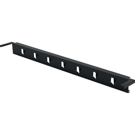 Barre avec crochets pour étagères YouK - largeur 900 mm - finition noir - KESSEBÖHMER