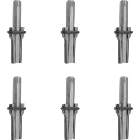 Wedge - Stone Splitter - Spring Steel - For Concrete Marble Granite Rock - 16 mm - Industrial Hand Tool - 6 Pieces
