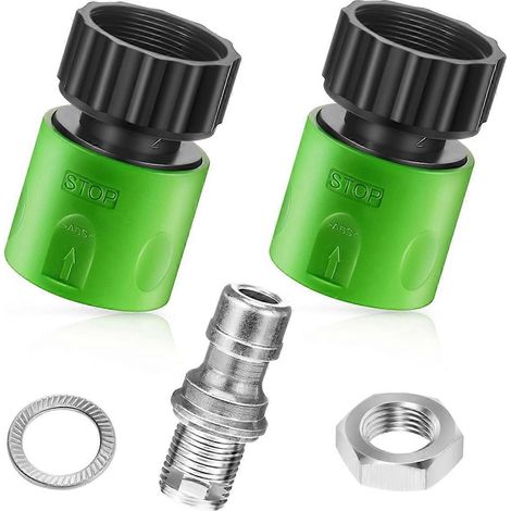 Mähdeck-Reinigungsset für Rasenmäher, Adapter-Aufsatzset für Mähdeck-Reinigung