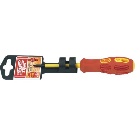Draper No.0 x 60mm Fully Insulated PZ Slot Screwdriver (69227) (1/5)