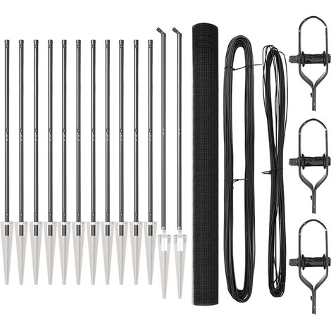 Maison Exclusive - Schweißdrahtzaun mit Spikes 25 x 1,6 m (B x H)
