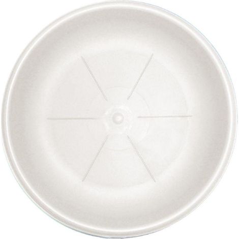SOTTOVASO tondo cerchio ø 35 per vaso ø 40 - bianco  - BAMA