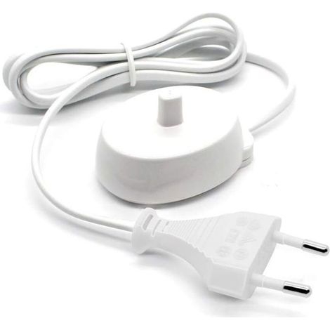 Chargeur Brosse à dent Électrique Oral B compatible Braun Modèle 3757,remplacer Pro 3/Pro 2/Pro 1,Pro 600, étanche Chargeur de Voya