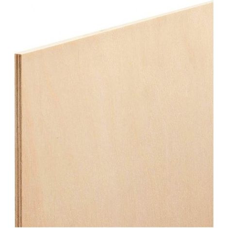 Pannello compensato 6 mm betulla baltica 500 x 500 mm