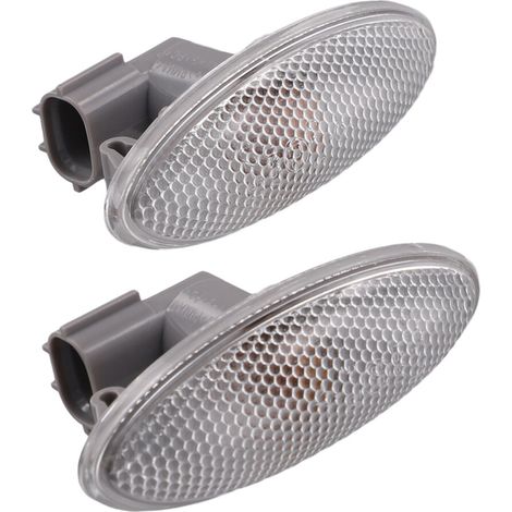 Juego de 4 piezas de intermitentes laterales, guardabarros y luces laterales para Toyota Yaris, Toyota RAV4 y Toyota Auris (81730-02090) (1/3)