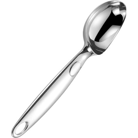 UKCOCO Cuillère à Glace Dessert Alliage de Zinc Pratique pour Manger (1/5)