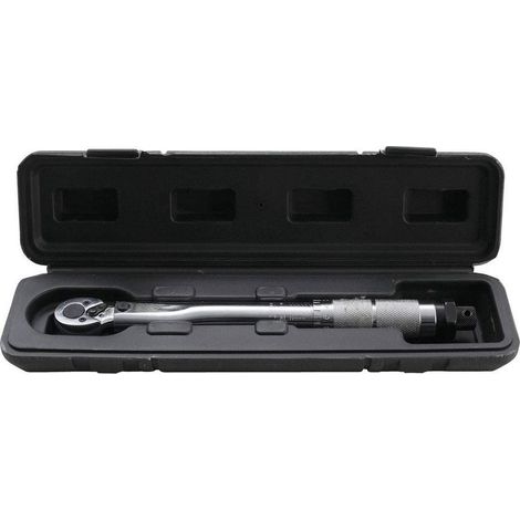 Bgs Technic – Clé dynamométrique à cliquet 1/4 – Plage de 2 à 24 Nm – Précision +/- 4% – Longueur 28 cm – Mallette de transport incluse (1/3)
