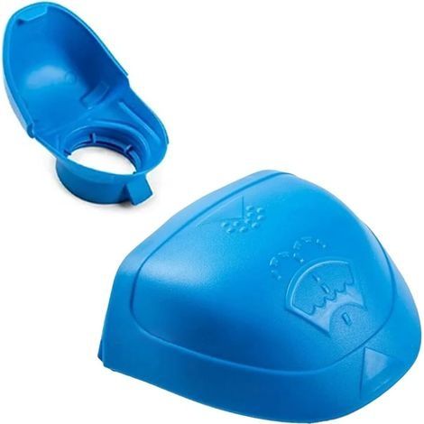 Accessories for Volkswagen Skoda Audi Large Funnel for Washer Tank Closure Cover Funnel Compatible with VW Skoda 6V0955485 000096706 Blue (1/5)
