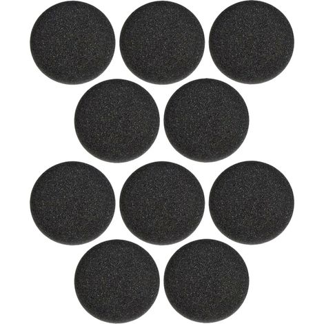 [NEUWERTIG] B-Ware Jabra Ohrkissen Polster Evolve 2 Schaumstoff Ersatz Schwarz Kopfhörer Zubehör