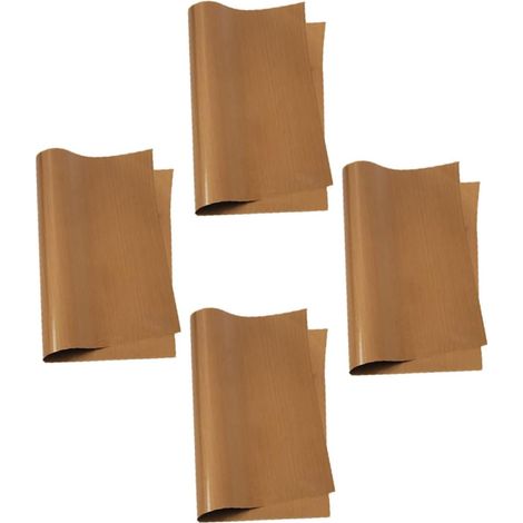 4 Feuilles Tapis de Cuisson Antiadhésif Lot de Aux Températures pour Gâteaux Biscuits et Plus Dimensions'sizename'60.00X40.00X0.13CM (1/5)