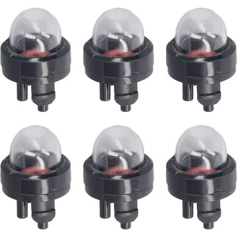 – Pompe d'amorçage adaptable pour débroussailleuse – Remplace Walbro 188-512 et 188-512-1 – Lot de 6 pièces – Matériau plastique et caoutchouc (1/5)