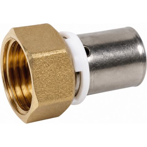 Mehrschichtiges Messingfitting mit drehbarer Mutter weiblich 26x34/20mm
