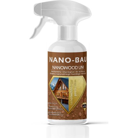 Impregnación Nano-Bau NANOWOOD UNI para casas de madera 1l