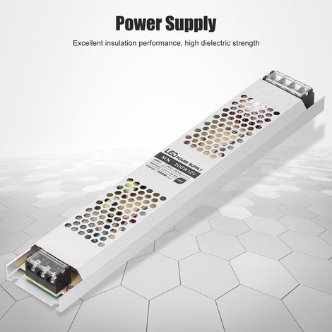 Alimentation à Découpage 200W IP67 Étanche pour LED 12V AC 190‑240V