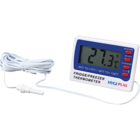 Thermomètre Numérique pour Congélateur et Réfrigérateur - Hygiplas (1/2)