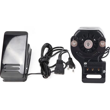 Kit moteur et pédale pour machine à coudre 100 W, pièces détachées pour machine à coudre domestique, marche arrière (prise UE 220 V)