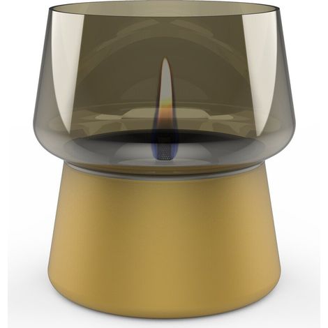 Candela Amaryllis 14 Toned Glass Gold Champagne da tavolo ricaricabile TenderFuel