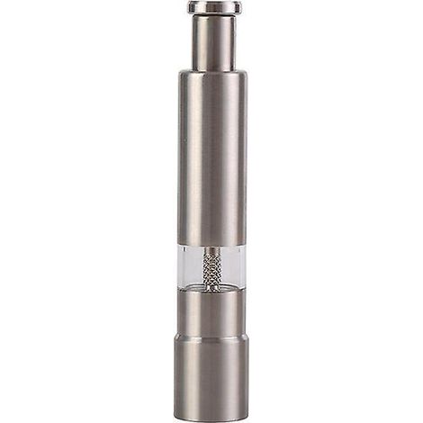 moulin  Poivre, Acier Inoxydable Moulin  Sel Et Poivre Durable Salire Opration  Une Main Moulin  Poivre Et Sel (1/4)