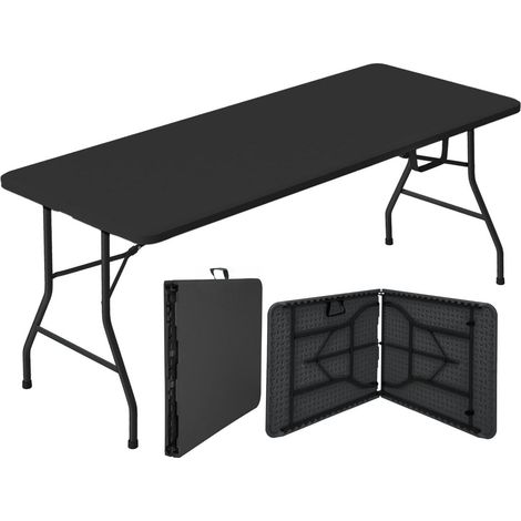 Table pliante Kyoto stable, pliable et polyvalente 180 x 73 cm (1/5)