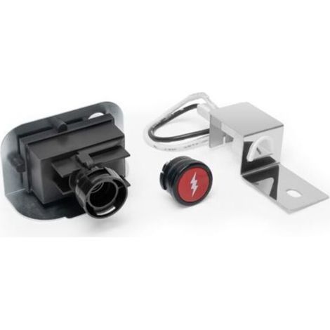 Elektronisches Zündset als Ersatz für Weber Q120 und Q220 Gasgrills, ersetzt Weber-Teilenummer 80475, Schwarz (1/5)
