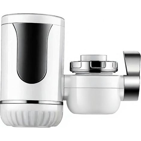 Robinet chauffe-eau instantané sans réservoir, électrique, pour cuisine et salle de bain. Robinet à chauffe rapide avec affichage numérique LED. (1/5)