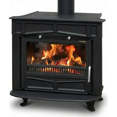 Plamen Gusskaminofen Glas Franklin und 11 kW (1/5)