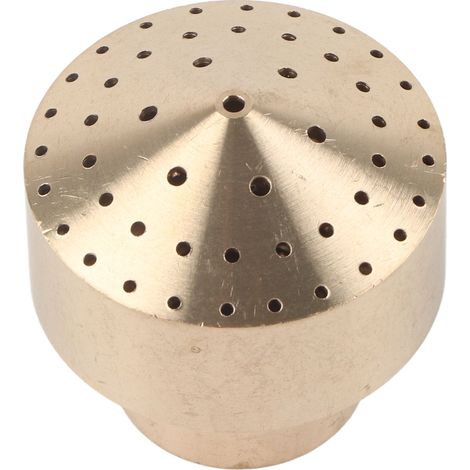 Buse d'arrosage en laiton 1/2" pour bassin de jardin, fontaine, feu d'artifice, arroseur domestique - Neuve (1/5)