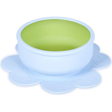 Bol à ventouse en silicone, bol d'alimentation pour bébé avec base à ventouse, bol en silicone - sans BPA - pour bébés et jeunes enfants qui apprennent à manger seuls (1/5)