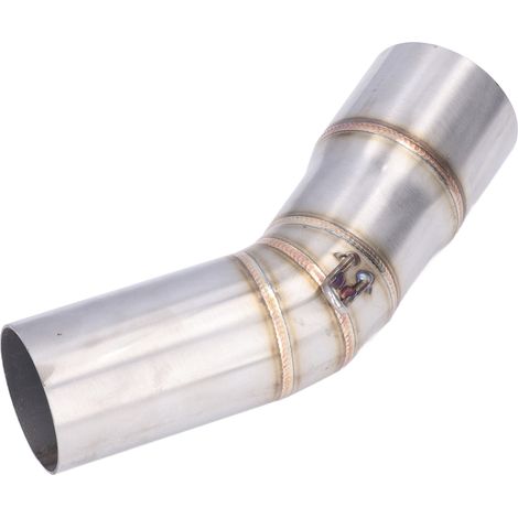 Tube central d'échappement de moto en acier inoxydable de 1 mm d'épaisseur, remplacement pour Ninja ZX10R 2008‑2021 (1/5)