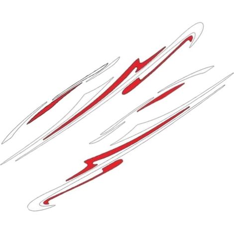 Autocollant en vinyle imperméable pour caravanes, camping-cars, pick-up (1/5)