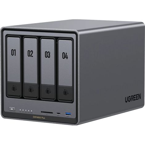 Ugreen NASync DXP4800 Plus NAS Escritorio Intel® Pentium® Gold 8505 8 GB DDR5 0 TB UGOS PRO