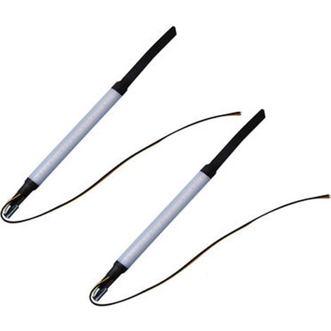 Bande LED Clignotant Avant Moto - 38 mm - Étanche IP67 - Pour Fourche de 45 à 70 mm - 2 Pièces (1/5)