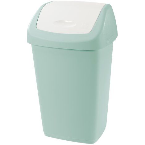 Tontarelli 8101386ACF Aurora Pattumiera Basculante 9 L 19x23.5x39 cm colore Salvia