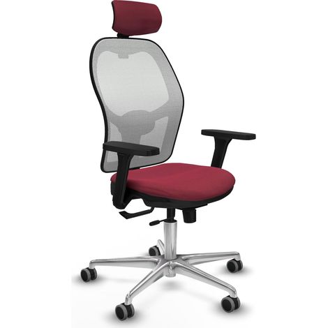 Silla de oficina piqueras y crespo Jorquera negro brazos ajustables (1/2)